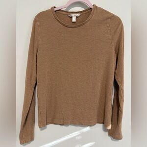 Banana Republic Brown Long Sleeve Top